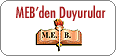 M.E.B.'den Duyurular